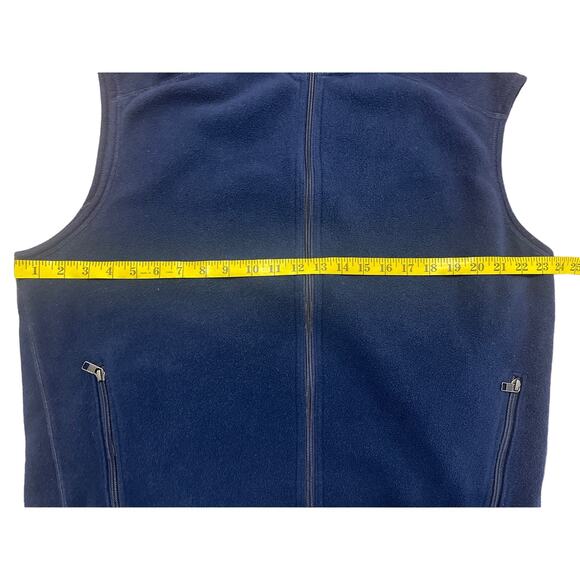 PATAGONIA 25185 Synchilla Fleece Vest Waistcoat Jacket Recycled Material Blue XL - Picture 3 of 7